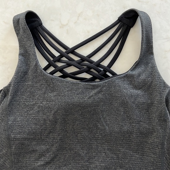 Lululemon Free to be Wild Built In Bra Tank Top Size 6 - Picture 2 of 6